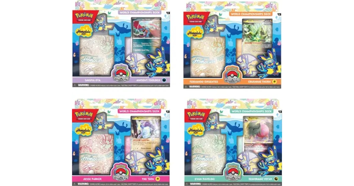 2024 World Championship Deck Display