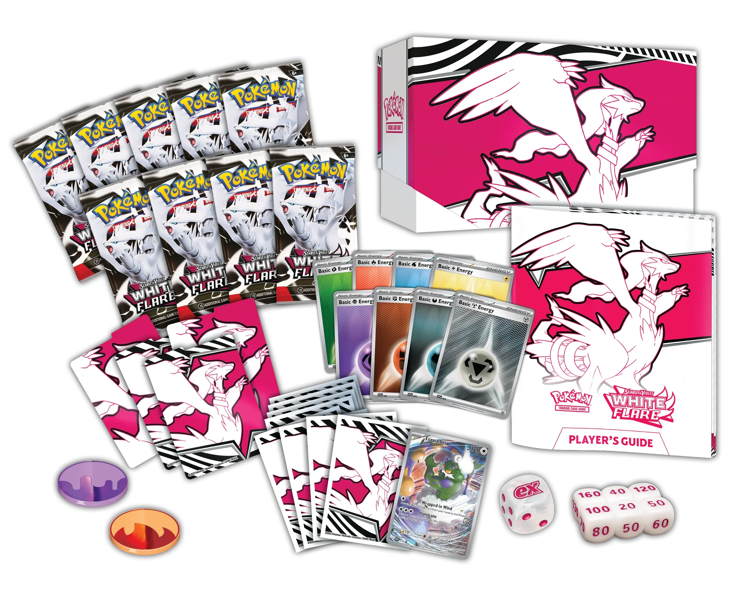 White Flare Elite Trainer Box