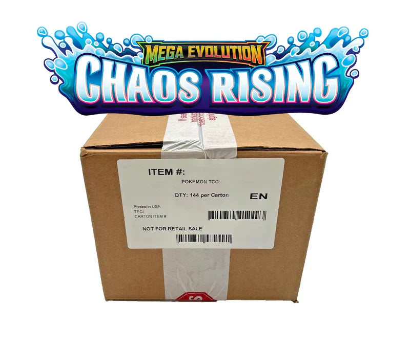 .Chaos Rising Sleeved Booster Sealed Case