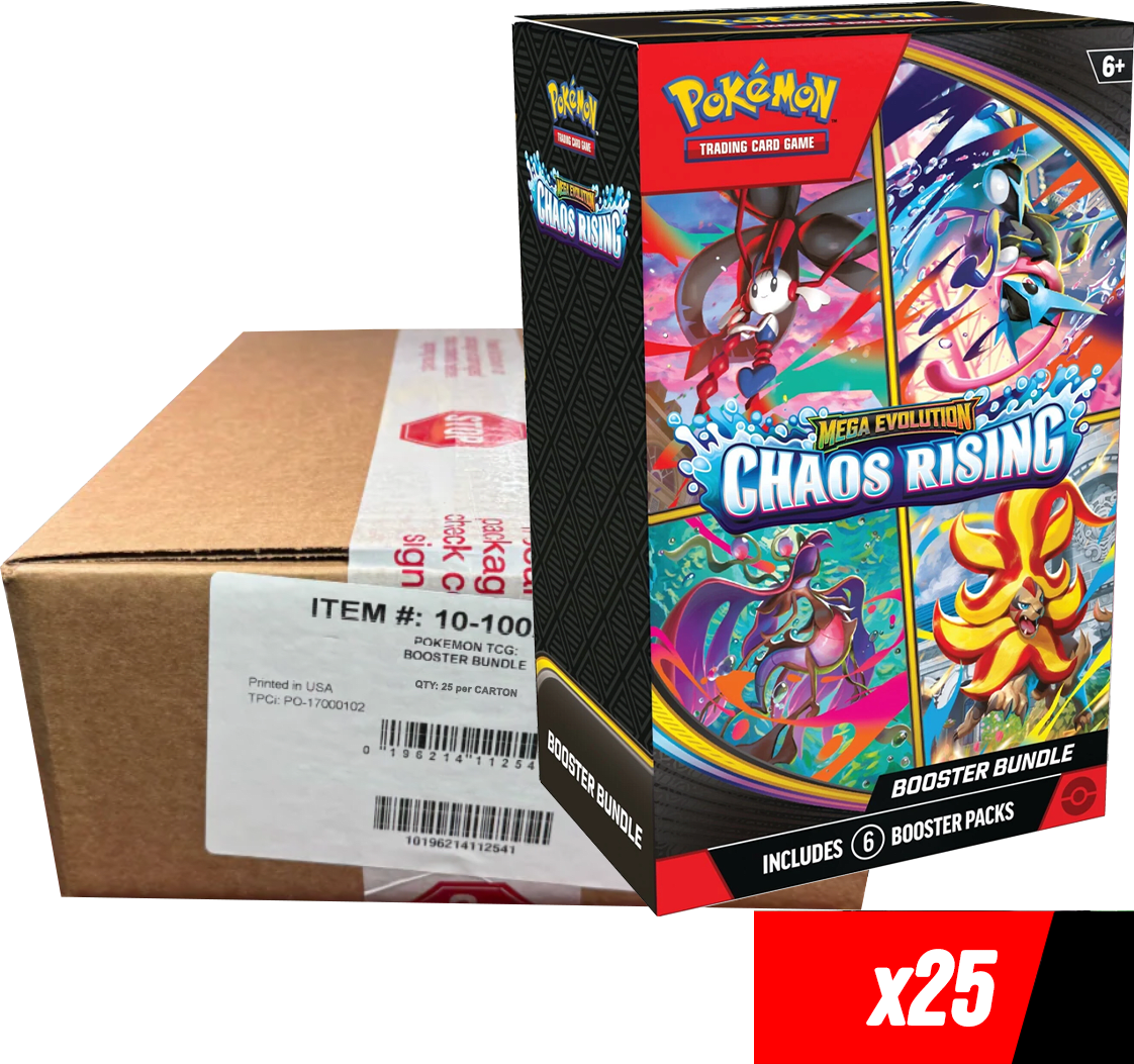.Chaos Rising Booster Bundle Sealed Case