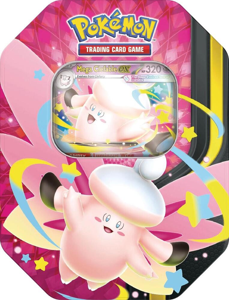 Mega Moonlit Tin Mega Clefable