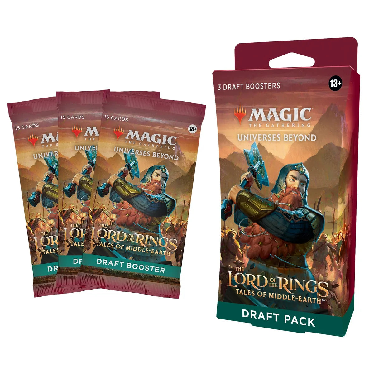 Magic: The Gathering - Lord of the Rings Tales of Middle Earth - 3 Booster Draft