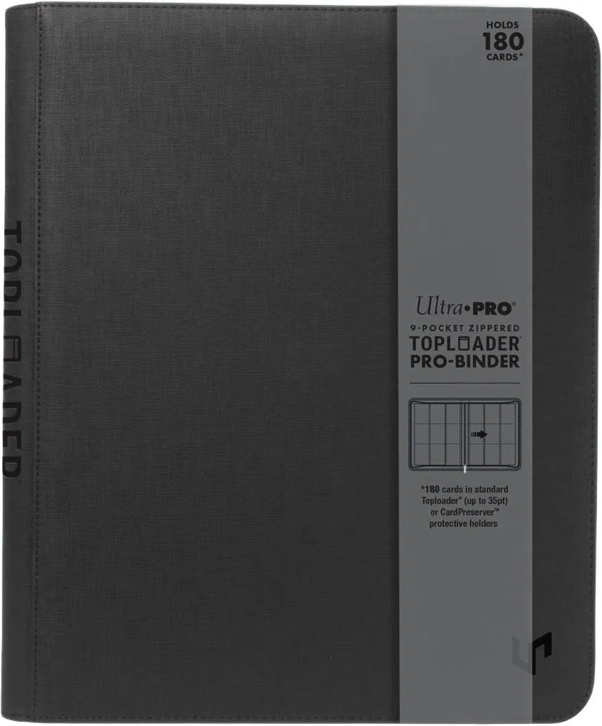 Ultra PRO - 9-Pocket Zippered Top Loader Premium PRO-Binder