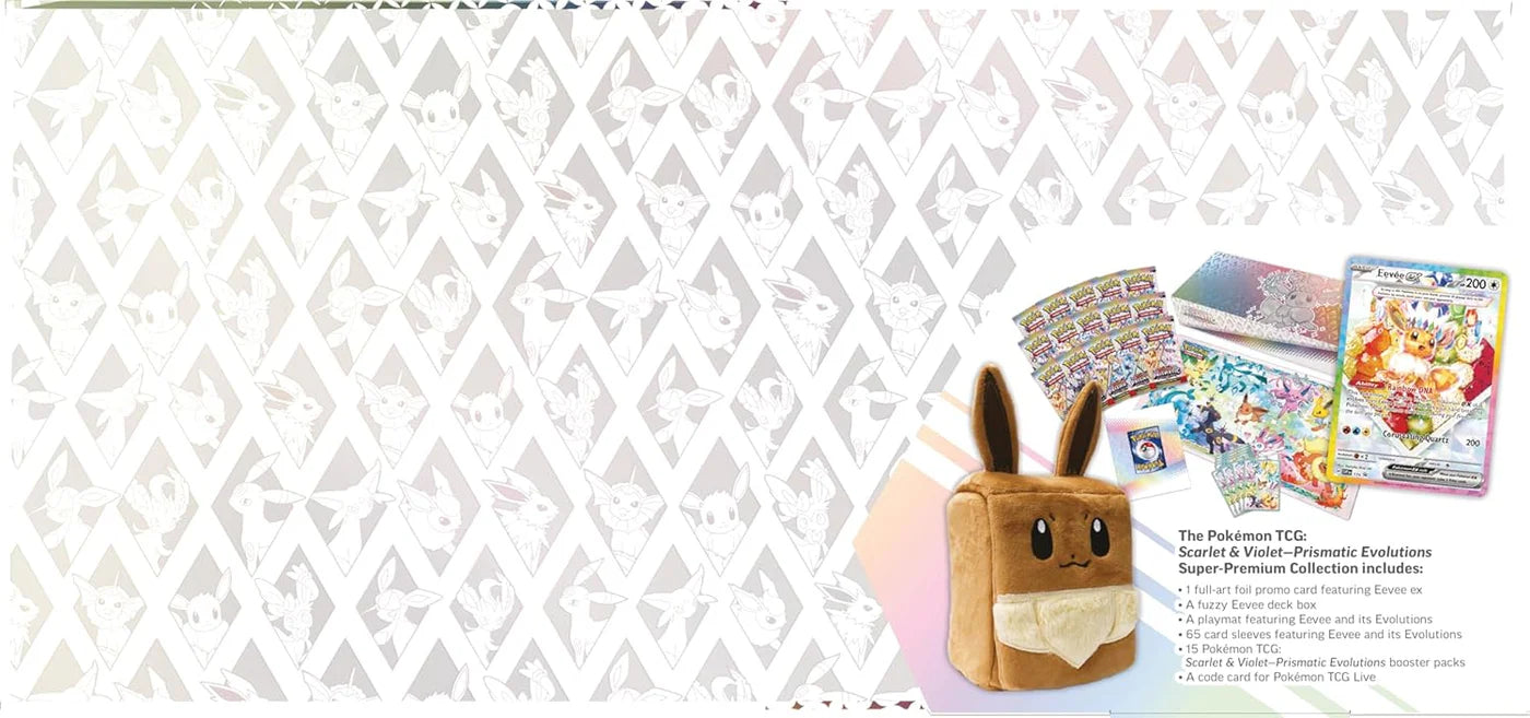 Prismatic Evolutions Super Premium Collection (Small Rip)