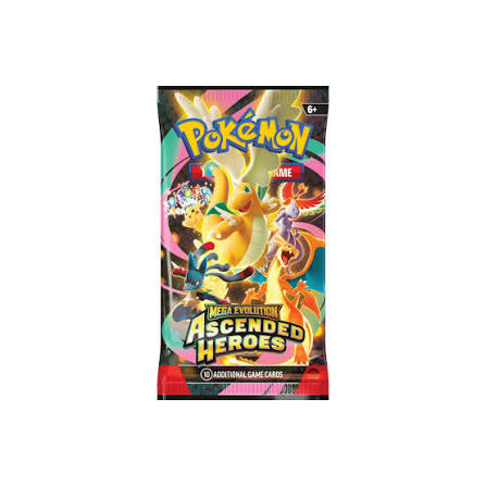 pokemon ascended heroes booster box Ascended Heroes Booster Pack – MadeByAloe main image 0