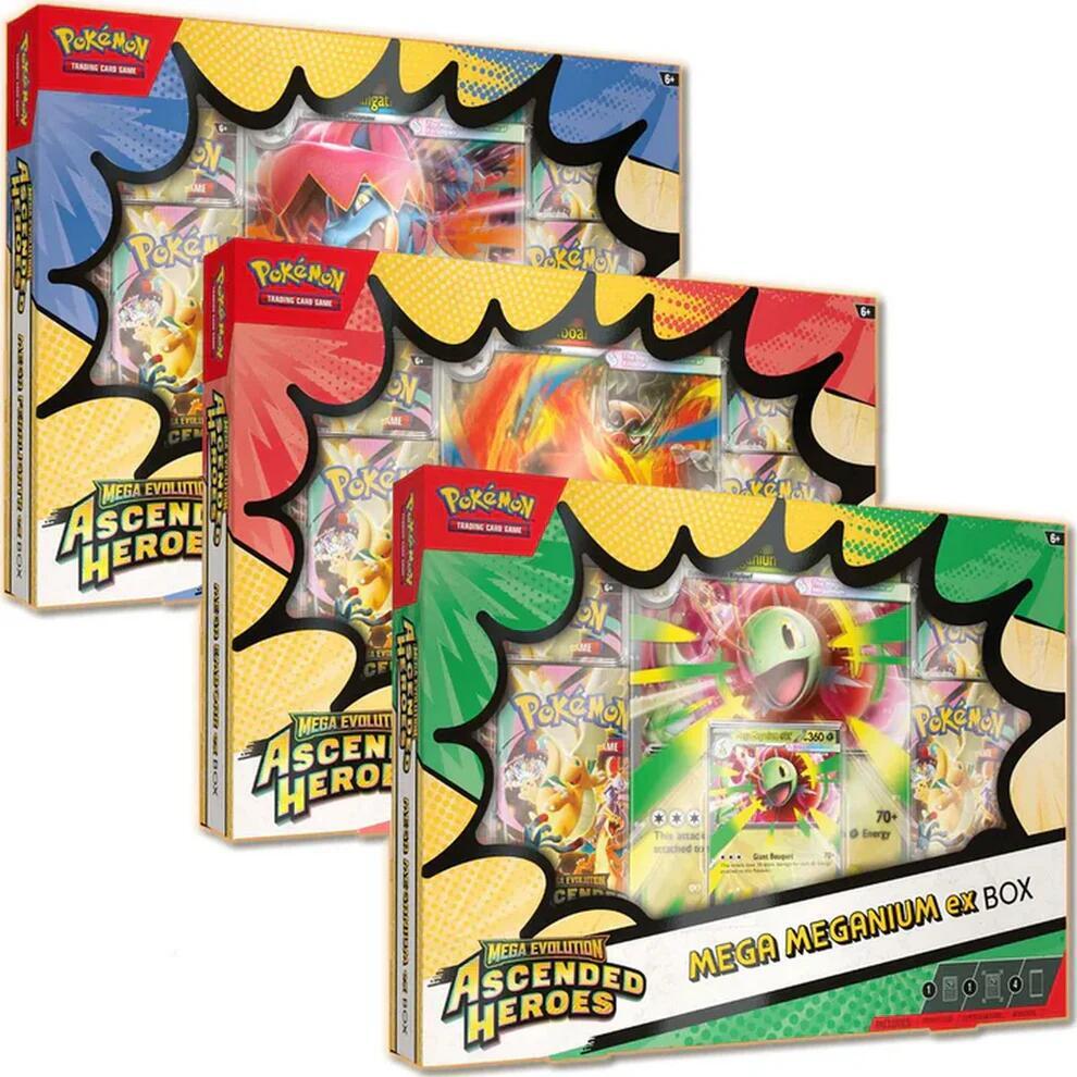 Ascended Heroes Mega ex Box Bundle