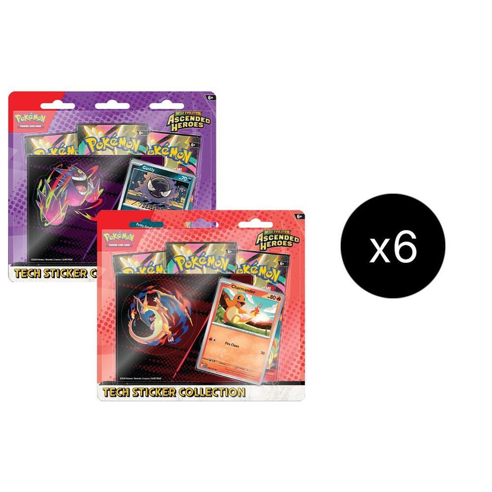 Ascended Heroes Tech Sticker Collection Sealed Case