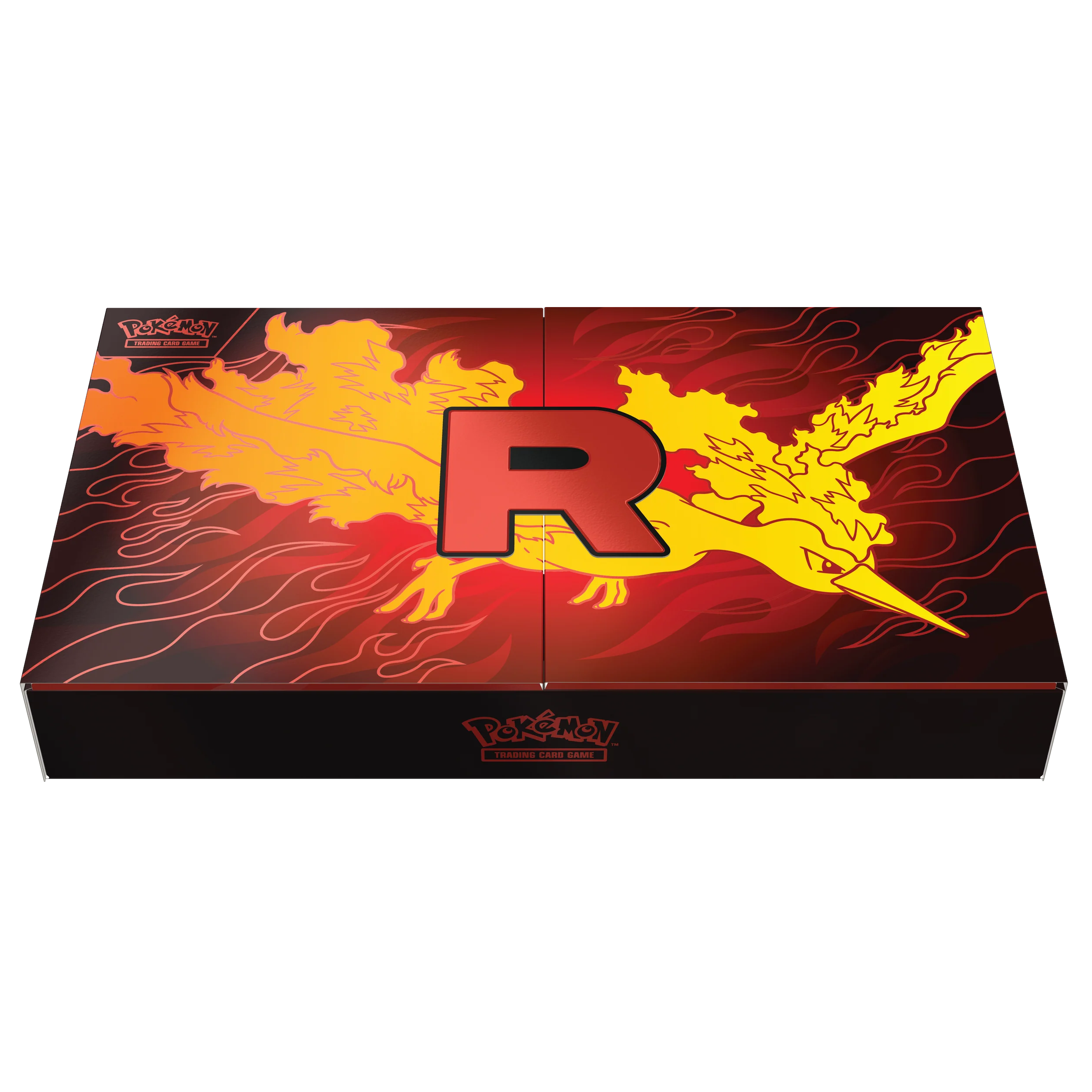 Team Rockets Moltres Premium Collection (small rip)