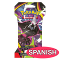 Pitch Black Sleeved Booster Spanish