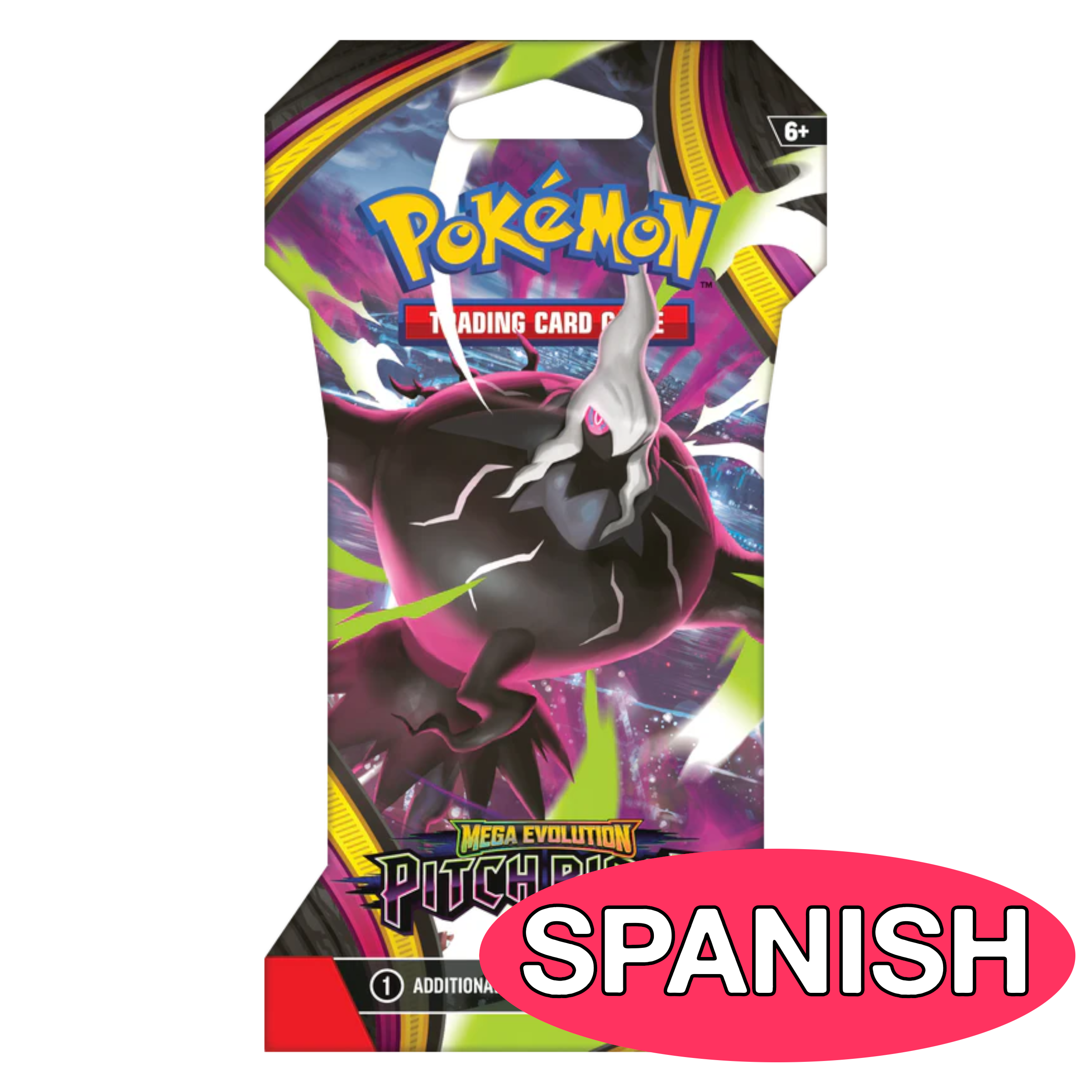 Pitch Black Sleeved Booster Spanish