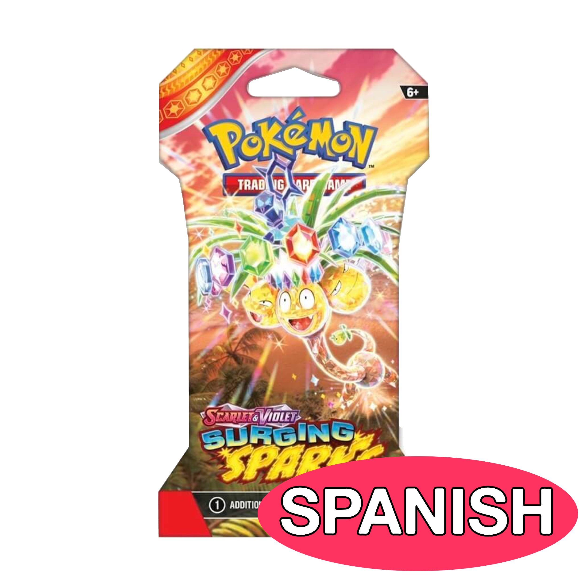 Surging Sparks Sleeved Booster SPANISH