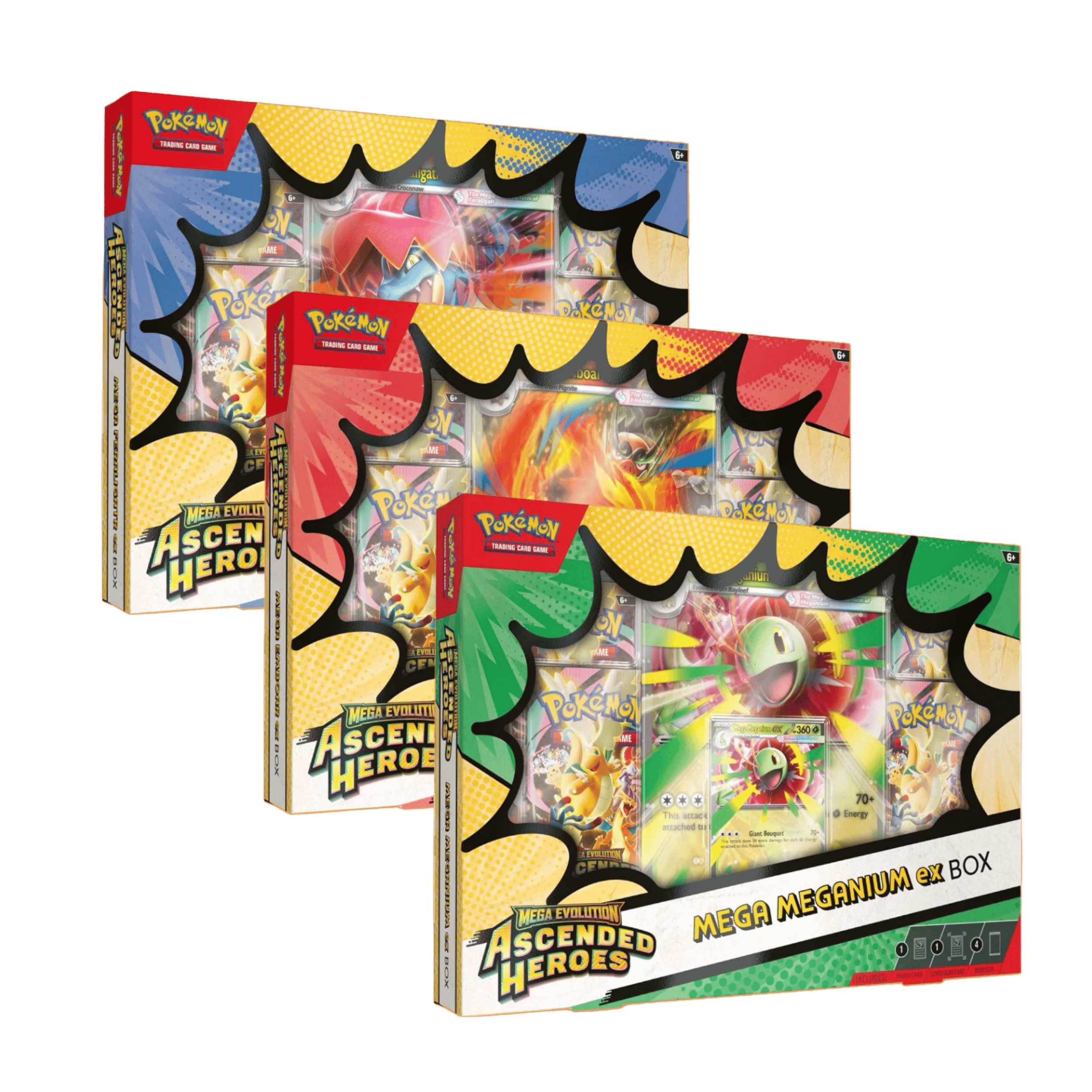 Ascended Heroes Mega ex Box Bundle