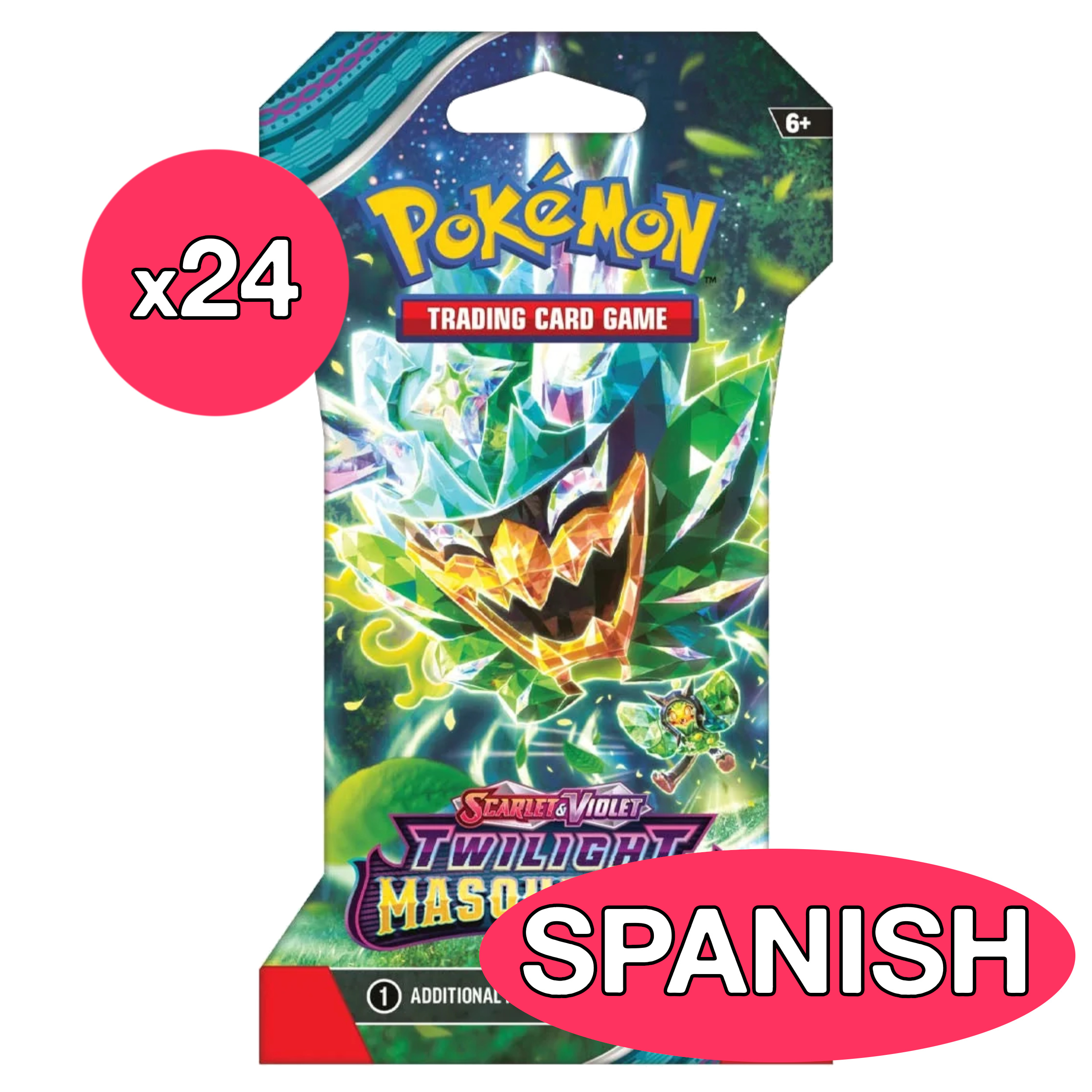 Twilight Masquerade Sleeved Booster 24 Count SPANISH