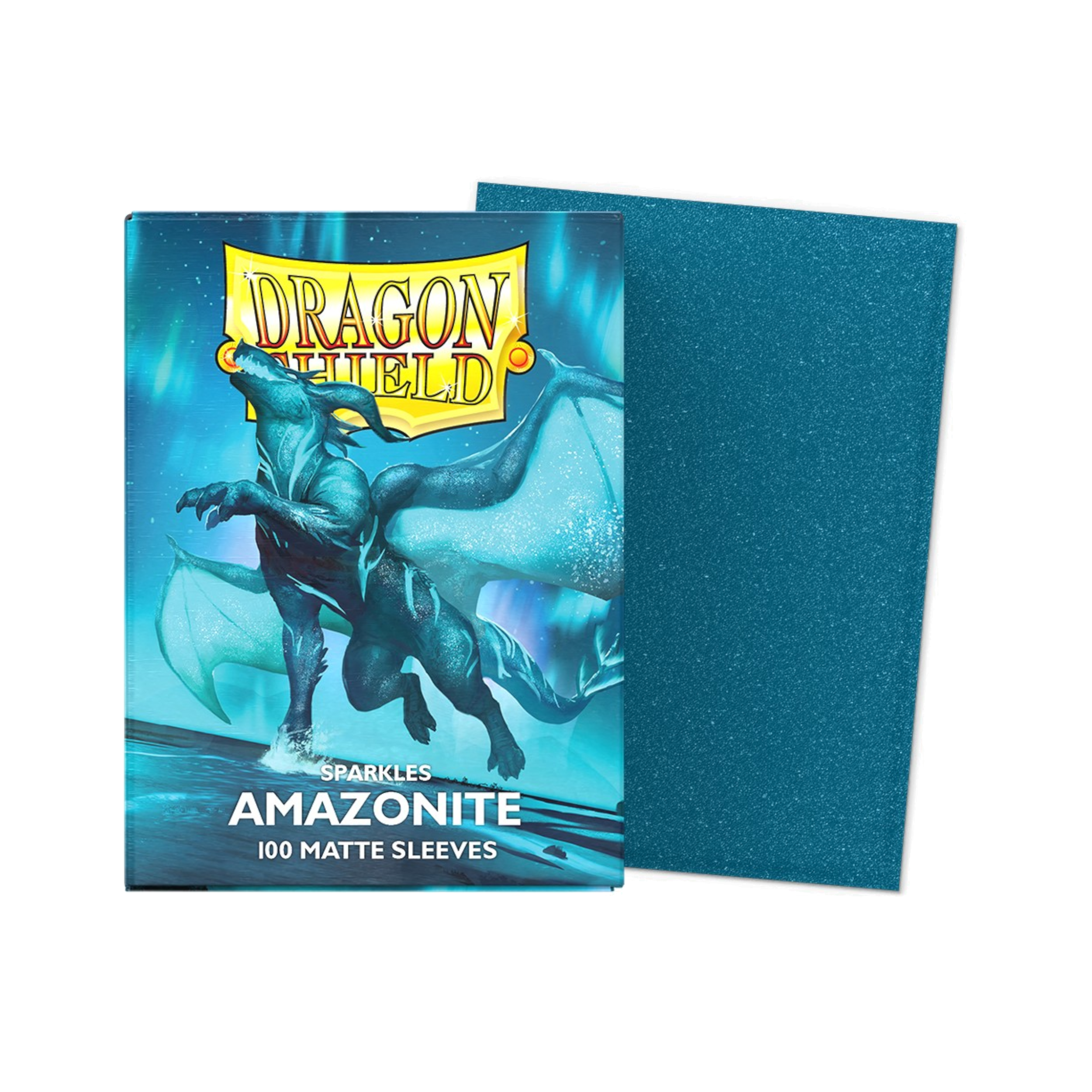 DRAGON SHIELD 100CT BOX AMAZONITE MATTE