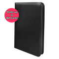 Ultra Pro 9-Pocket Zippered Color Black PRO-Binder 360