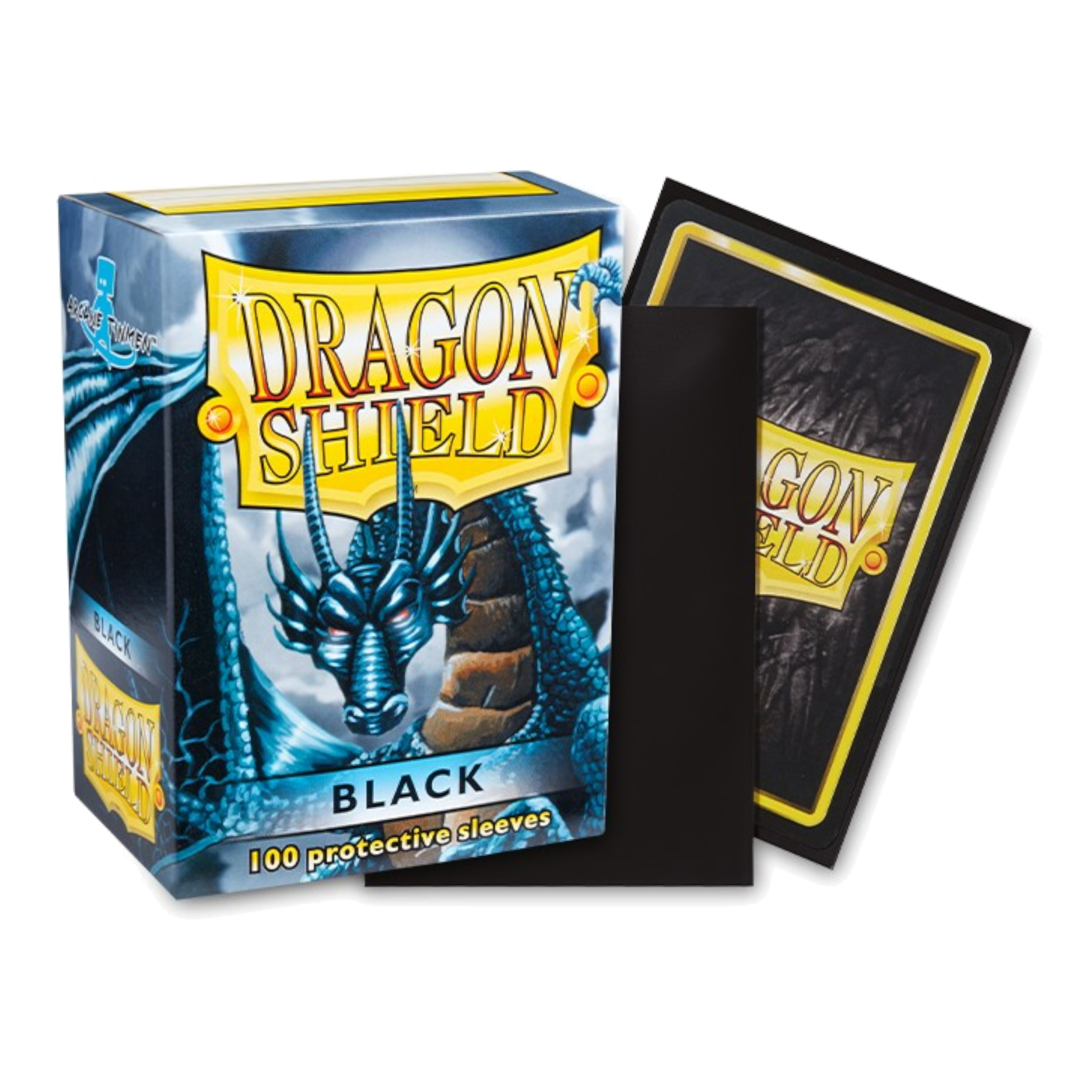 DRAGON SHIELD 100CT BOX CLASSIC BLACK