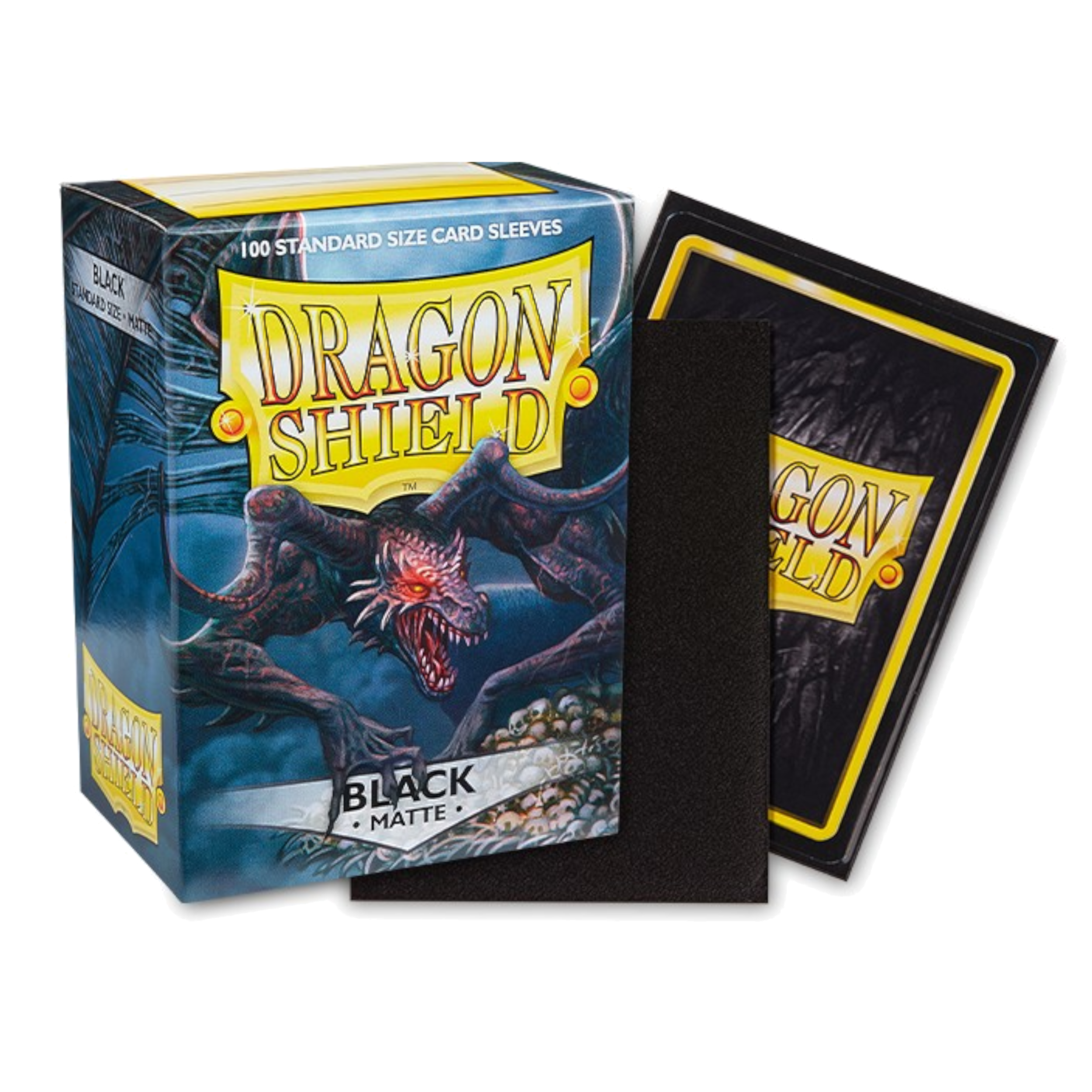 DRAGON SHIELD 100CT BOX MATTE BLACK