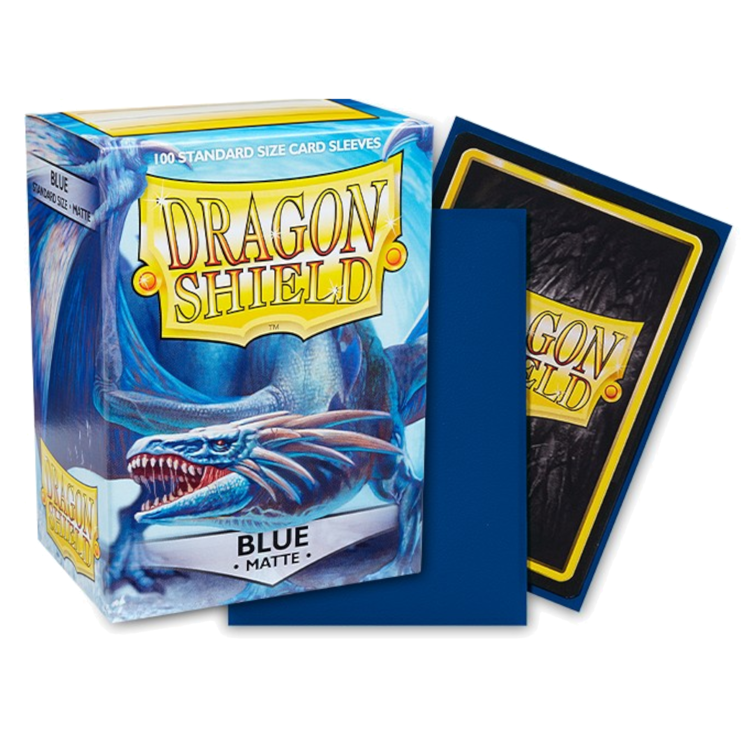 DRAGON SHIELD 100CT BOX MATTE BLUE