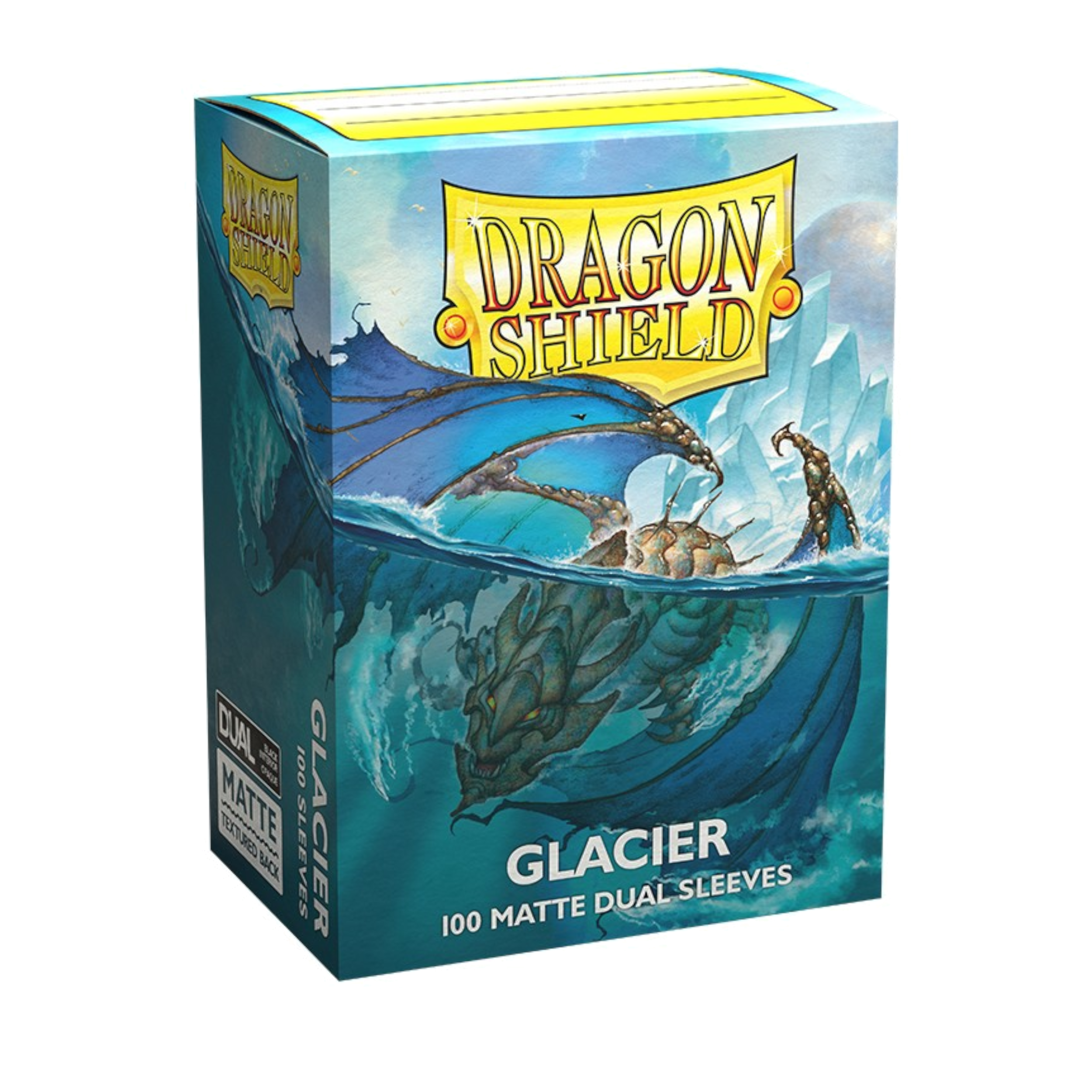 DRAGON SHIELD 100CT BOX DUAL MATTE GLACIER