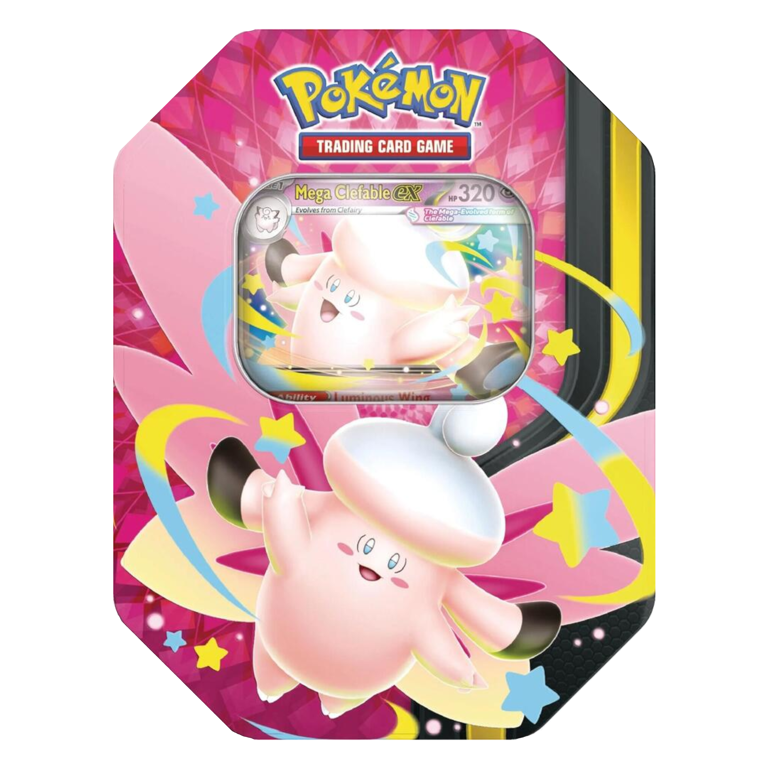 Mega Moonlit Tin Mega Clefable