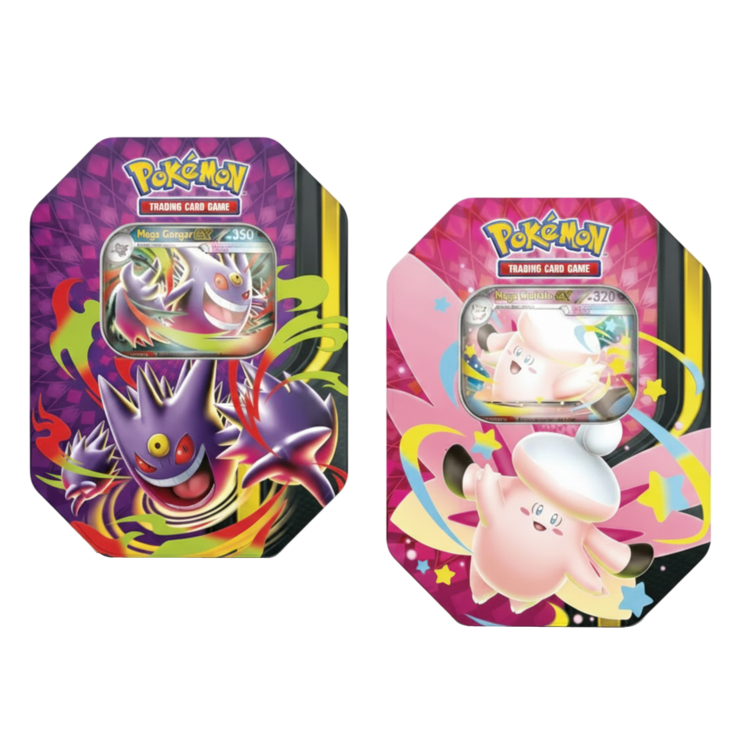 Mega Moonlit Tin Mega Gengar & Mega Clefable