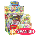 Prismatic Evolutions Mini Tin Display (Spanish)