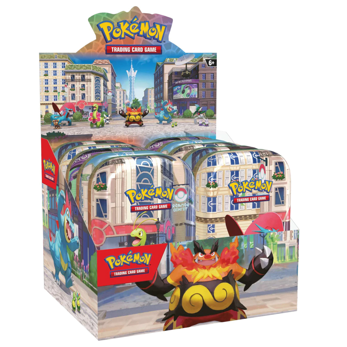 Luminose City Mini Tin Display