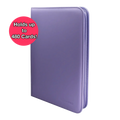 Ultra Pro Vivid 12-Pocket Zippered Color Purple PRO-Binder