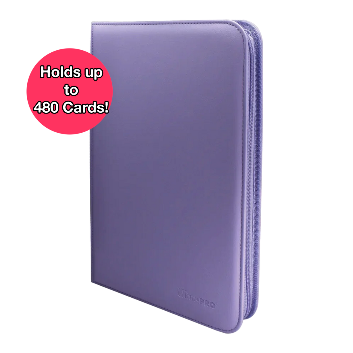 Ultra Pro Vivid 12-Pocket Zippered Color Purple PRO-Binder