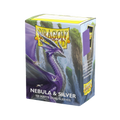 DRAGON SHIELD 100CT BOX DUAL MATTE NEBULA & SILVER