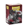 DRAGON SHIELD 100CT BOX MATTE NON-GLARE BLOOD RED