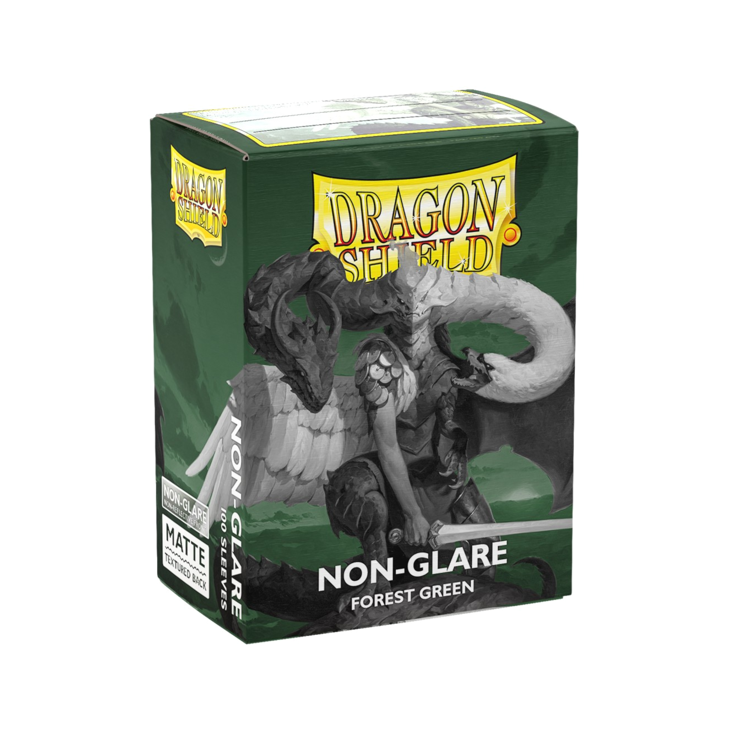 DRAGON SHIELD 100CT BOX MATTE NON-GLARE FOREST GREEN