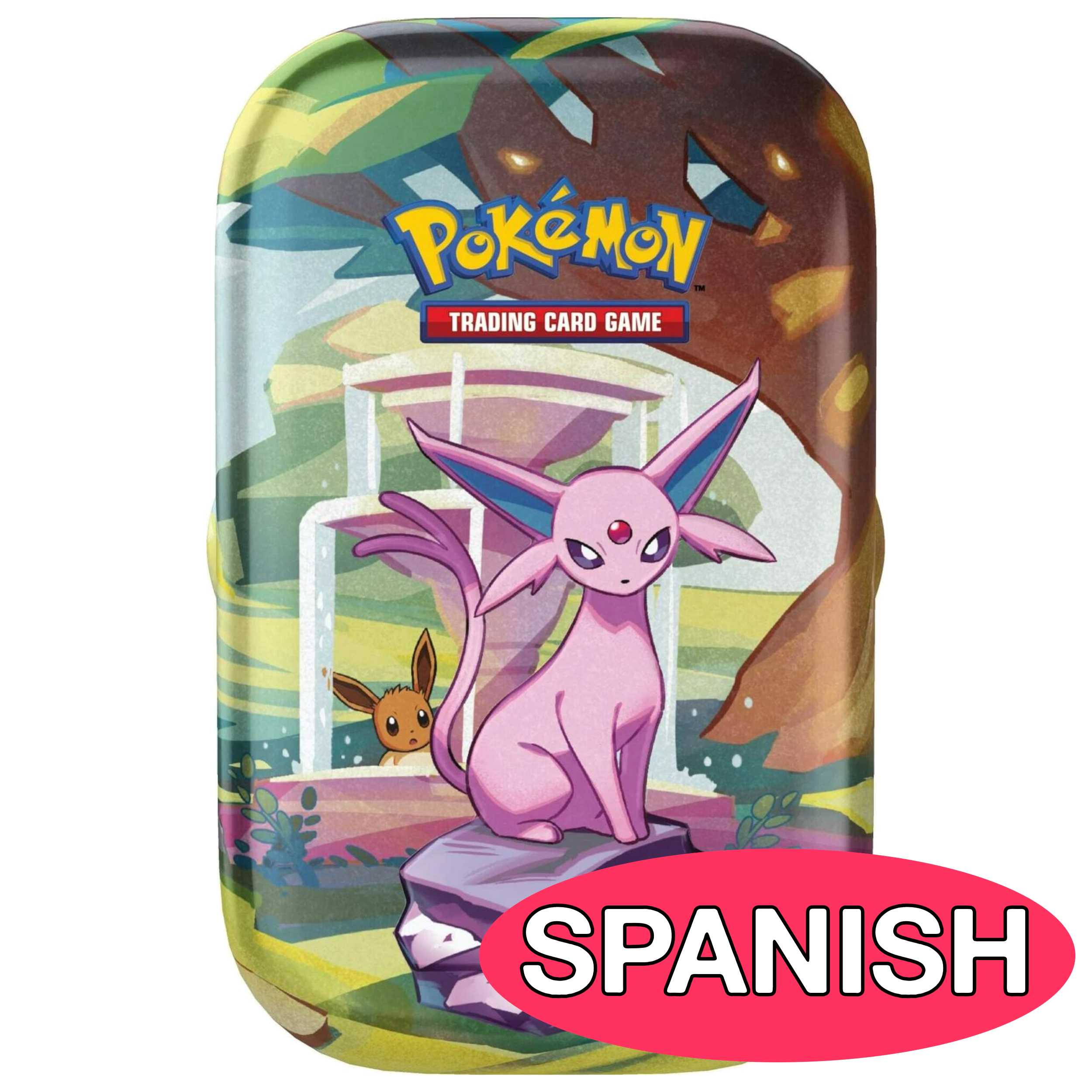 Prismatic Evolutions Mini Tin (Spanish)