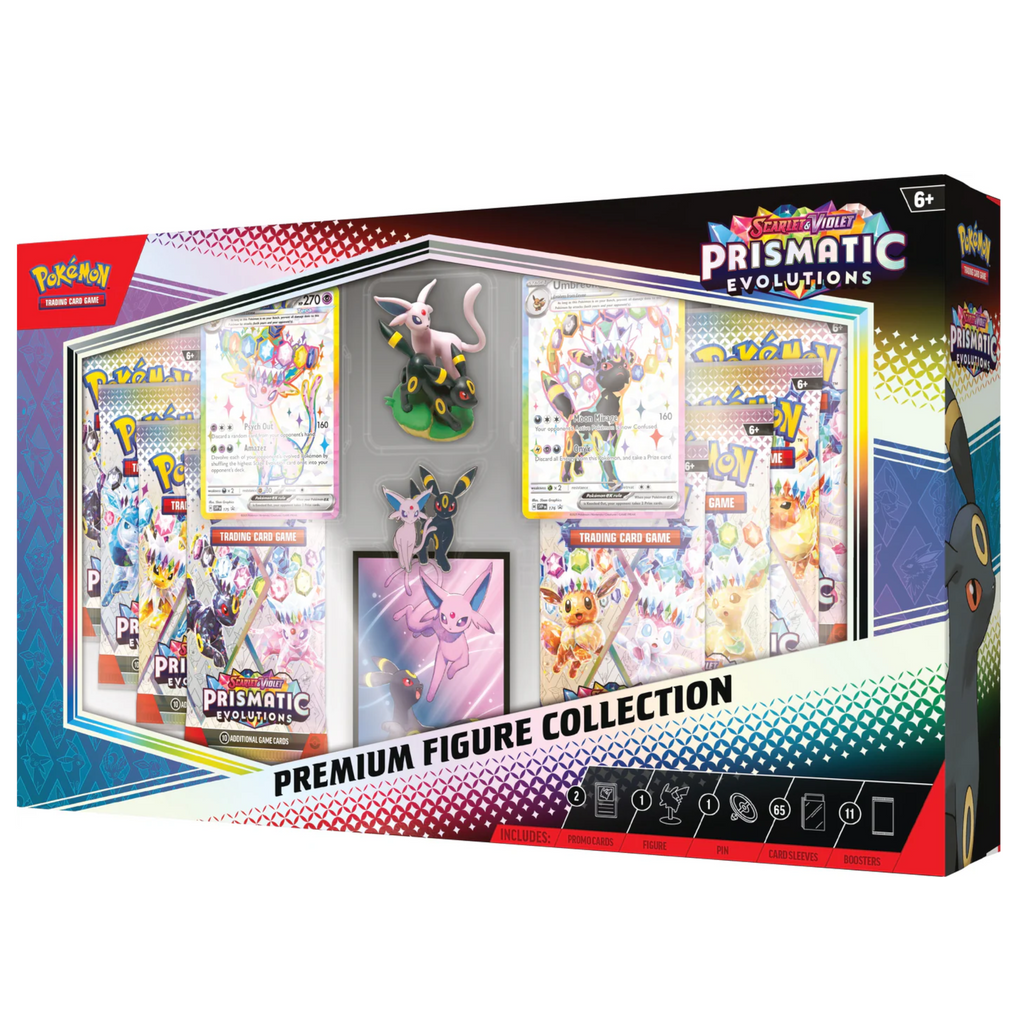 Prismatic Evolution Premium Figure Collection *right top corner detail