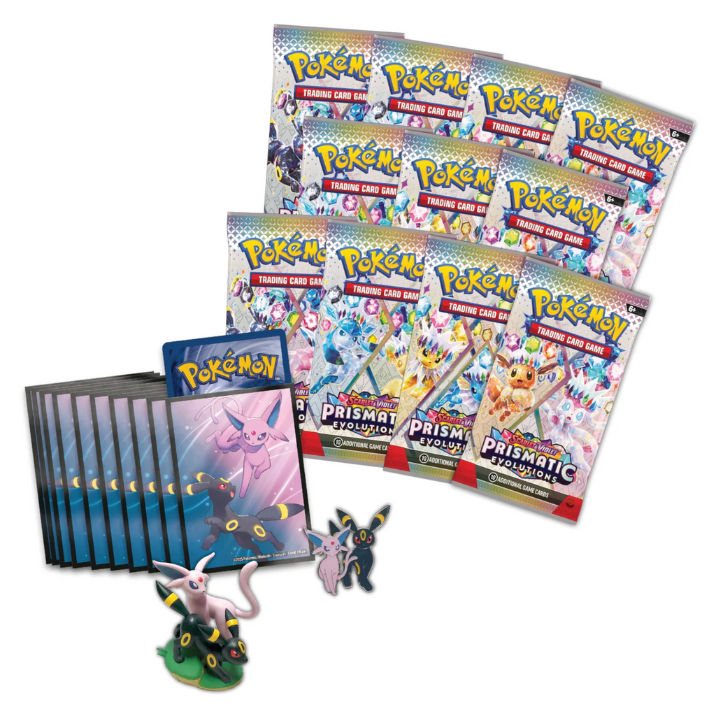 Prismatic Evolution Premium Figure Collection *right top corner detail