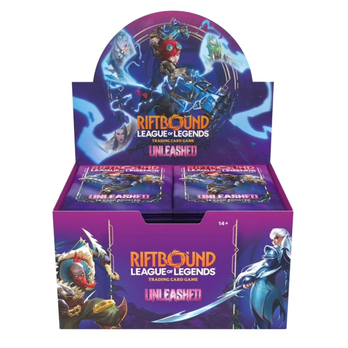 Riftbound Unleashed Booster Display