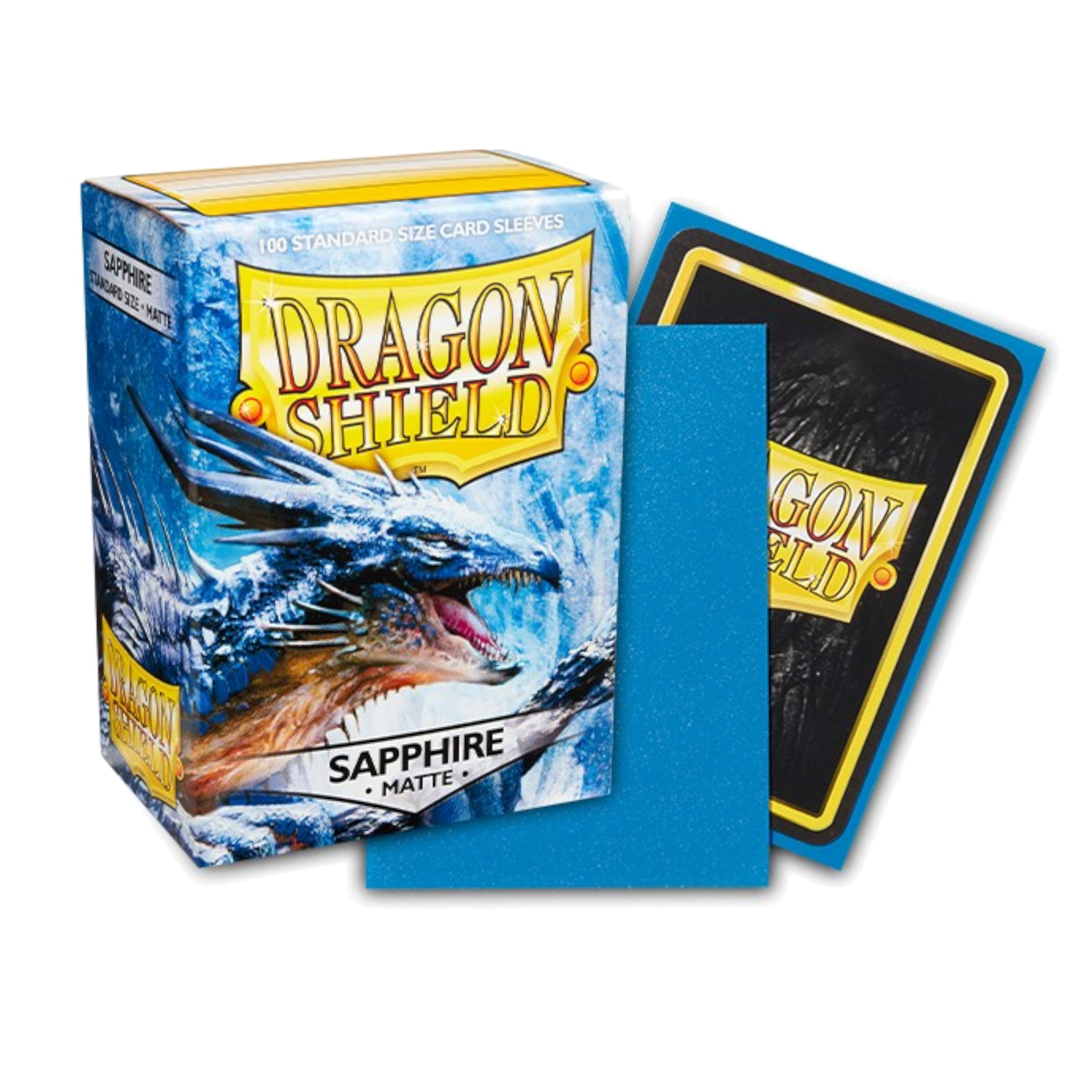DRAGON SHIELD 100CT BOX MATTE SAPPHIRE