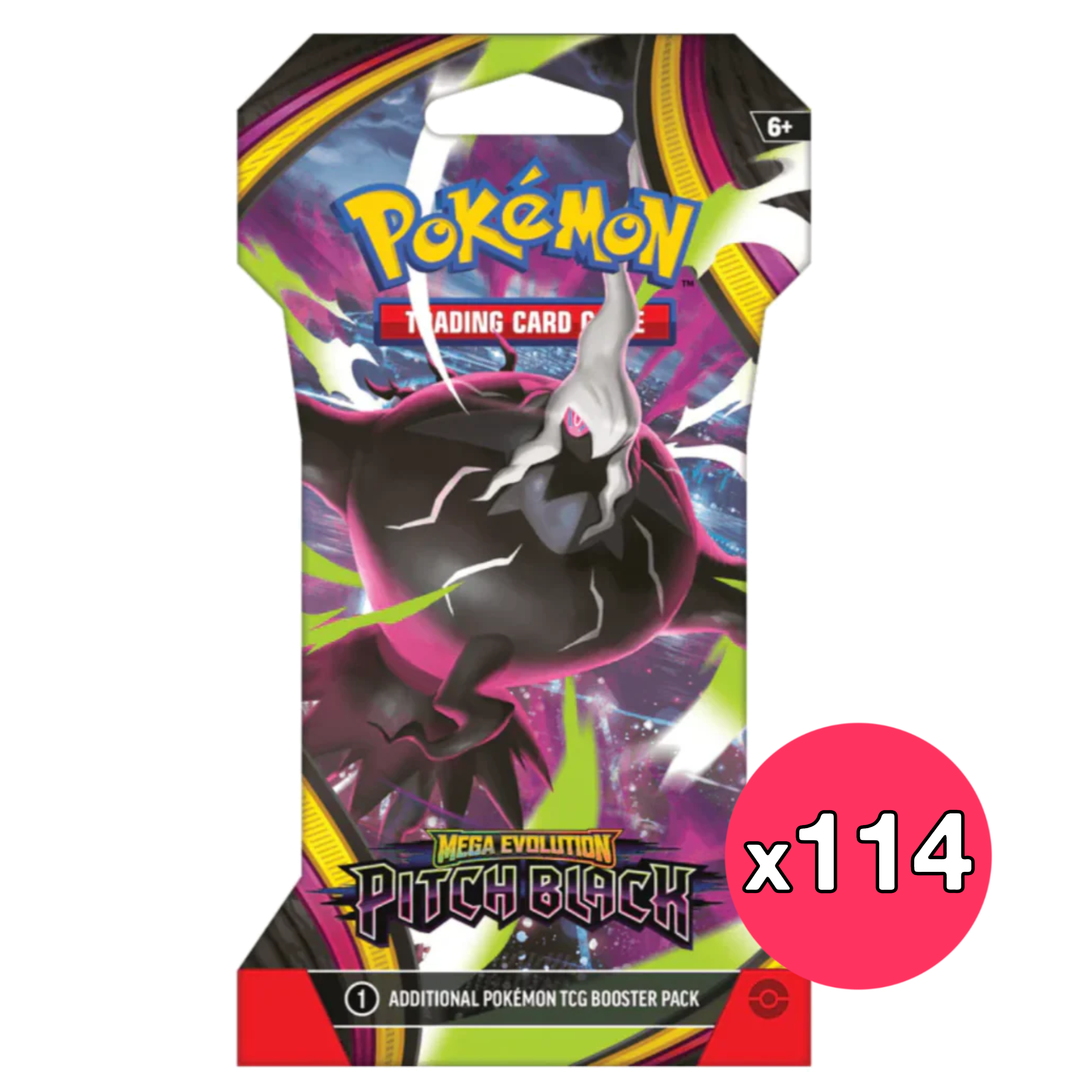 Pitch Black Sleeved Booster Pack Sealed Case (PREORDER)