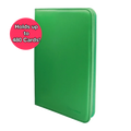 Ultra Pro Vivid 12-Pocket Zippered Color Green PRO-Binder